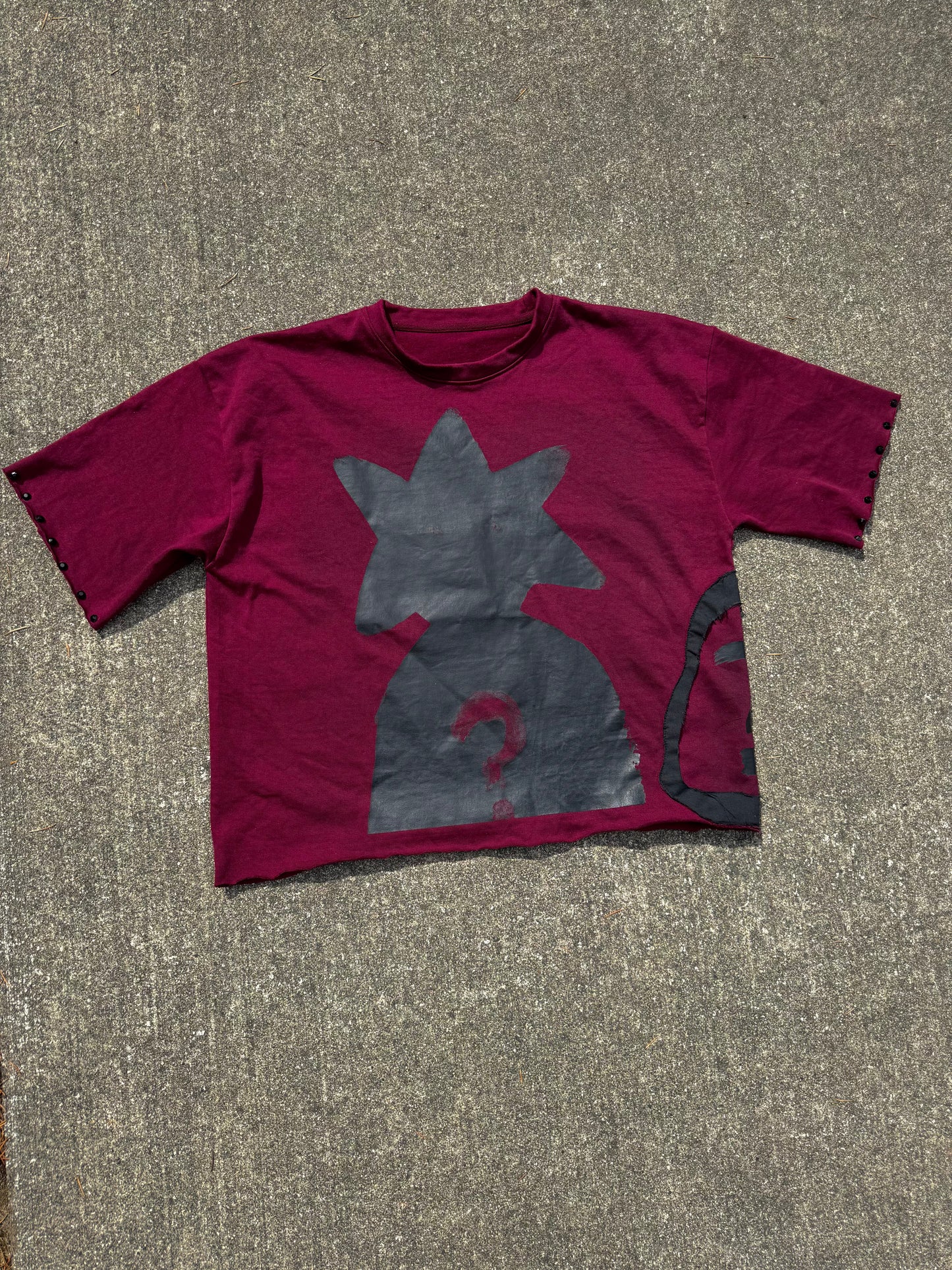 Red Question Reality Tee