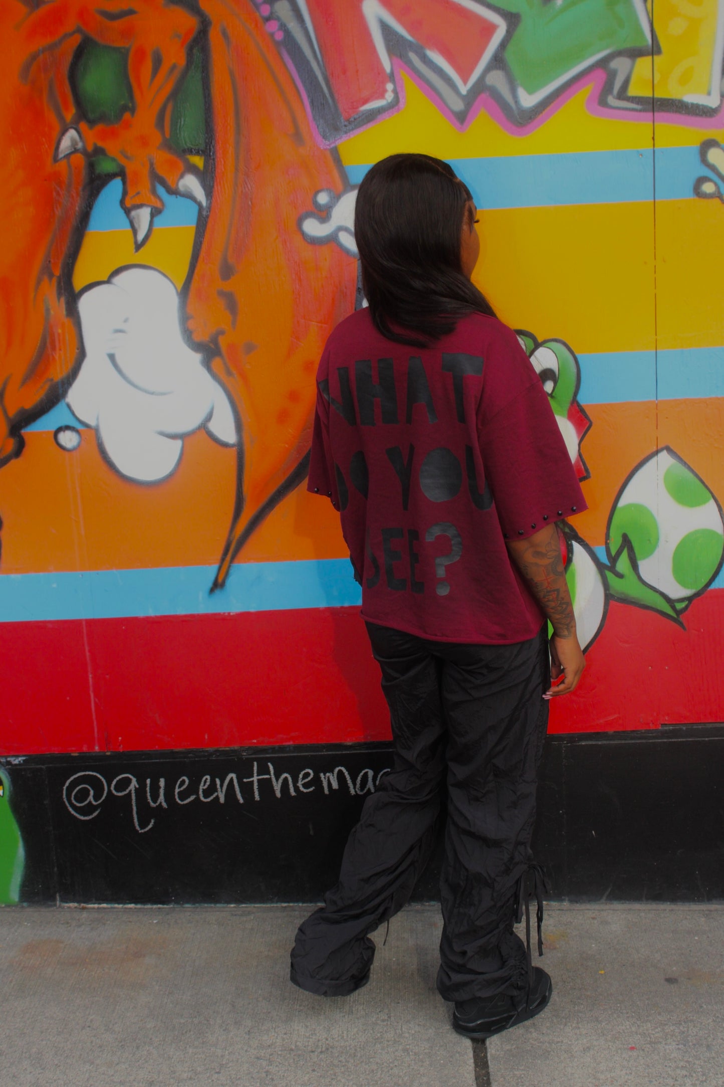 Red Question Reality Tee