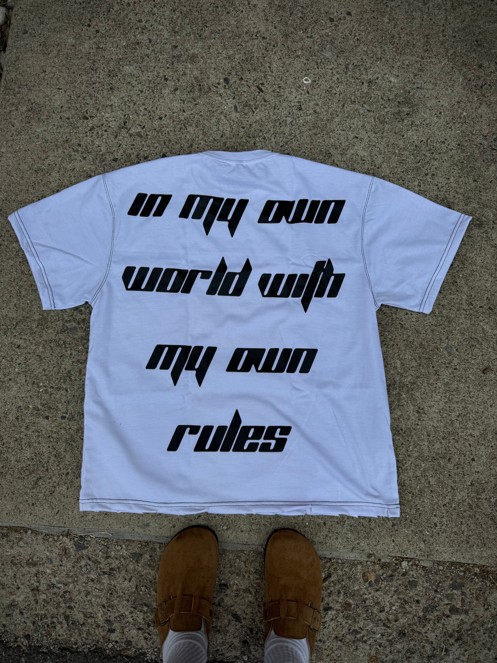 White Double Vision Tee