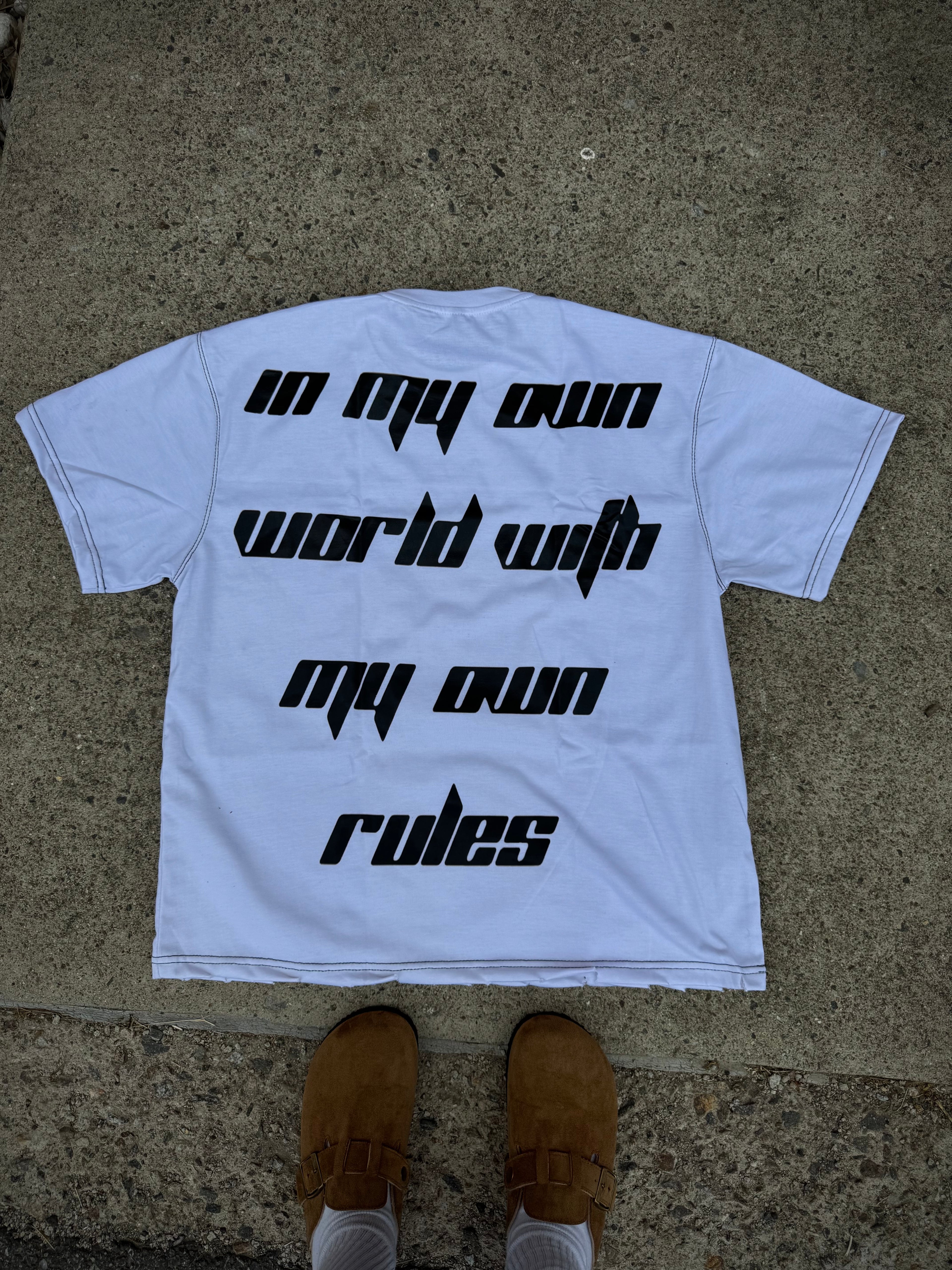 White Double Vision Tee