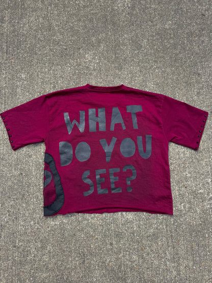 Red Question Reality Tee