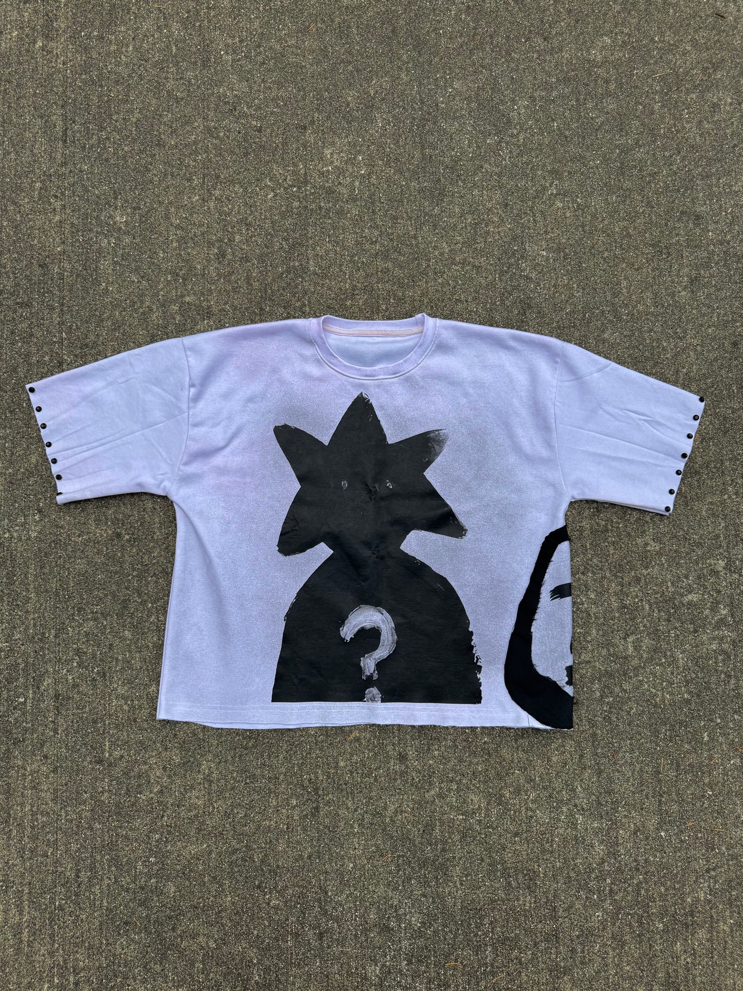 White Question Reality Tee