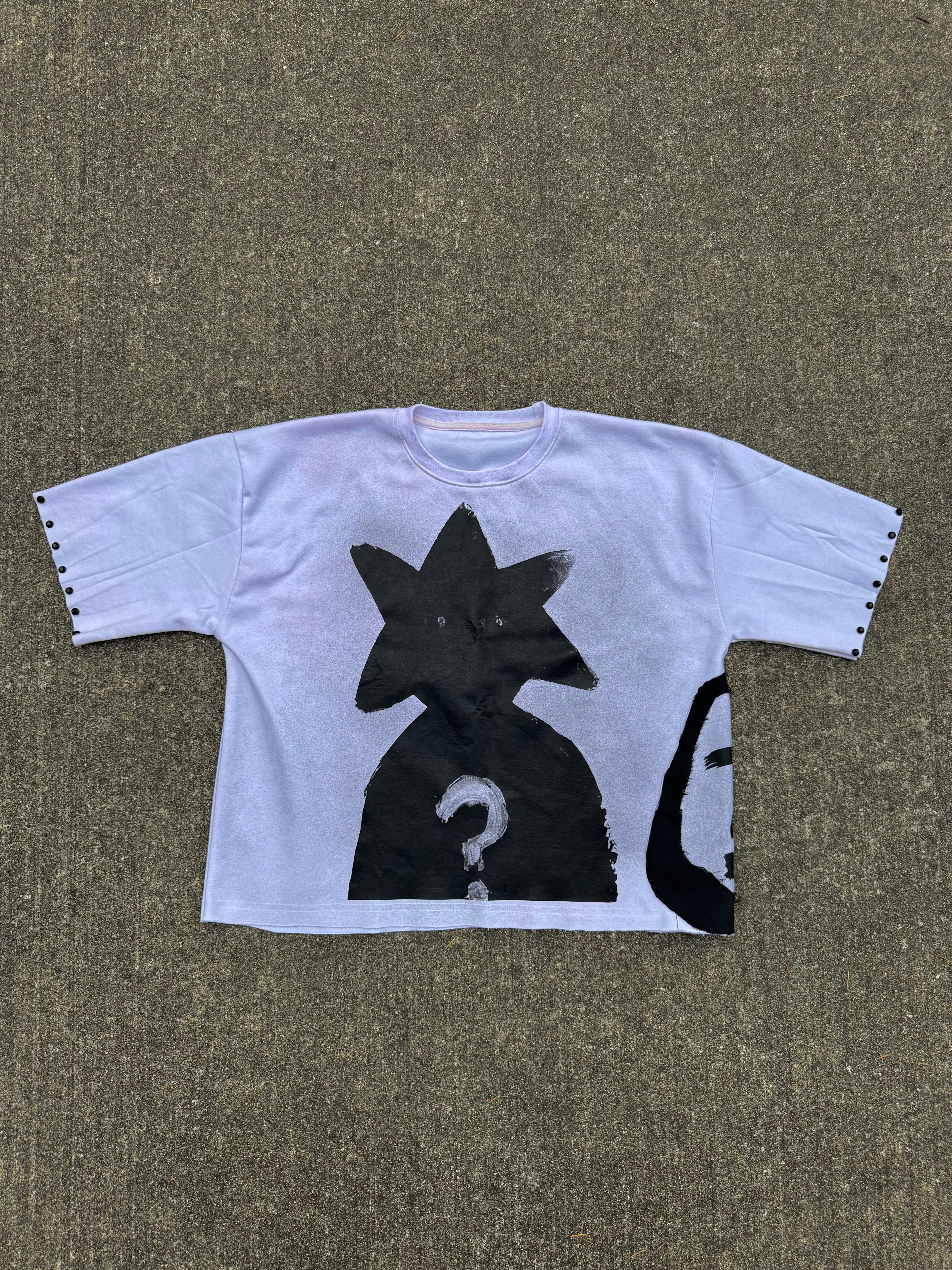 White Question Reality Tee